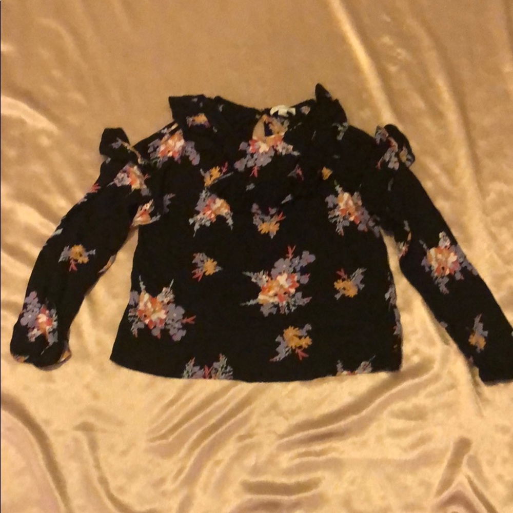 Tucker+Tate Girls Ruffle Top, size 8/10